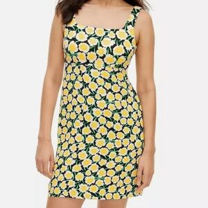 NWT Diane Von Furstenberg for Target 90’s shift Yellow and Poppy Spring Dress